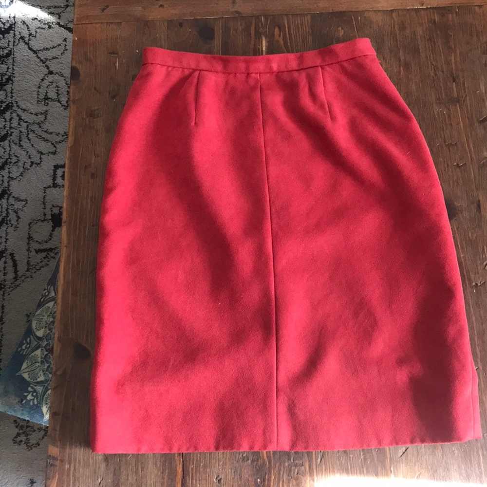 Vintage Suede Pencil Skirt! Perfect condition